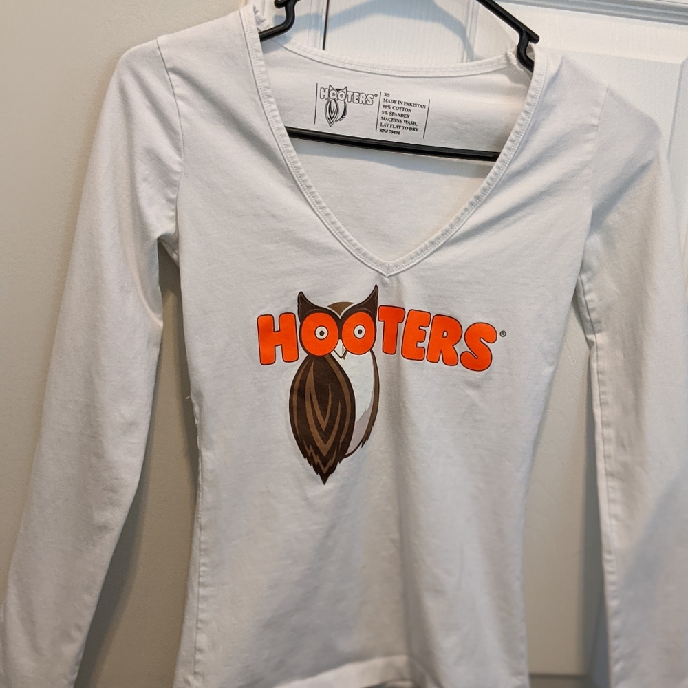Hooters Girl Uniform Long Sleeve T-Shirt